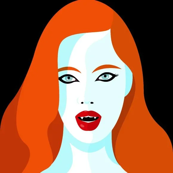 Redhead Vampire - Picture 2 of 2